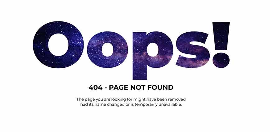 Oops Listing not Found